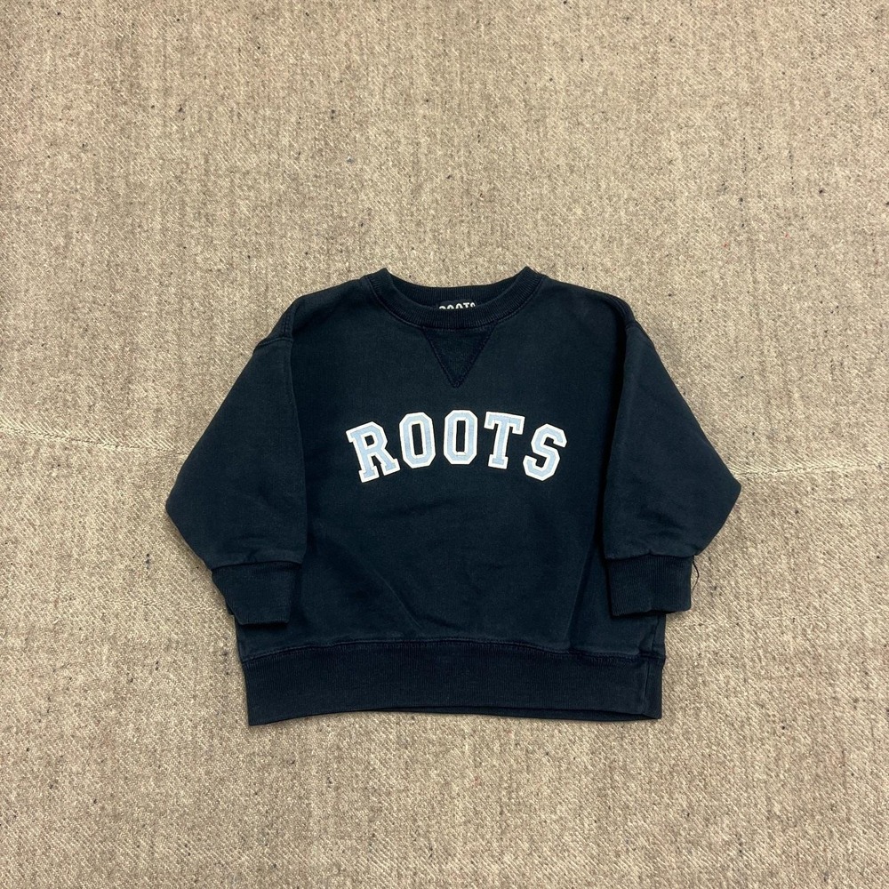 Vintage Roots Sweatshirt Baby's Blue 1990s Canada